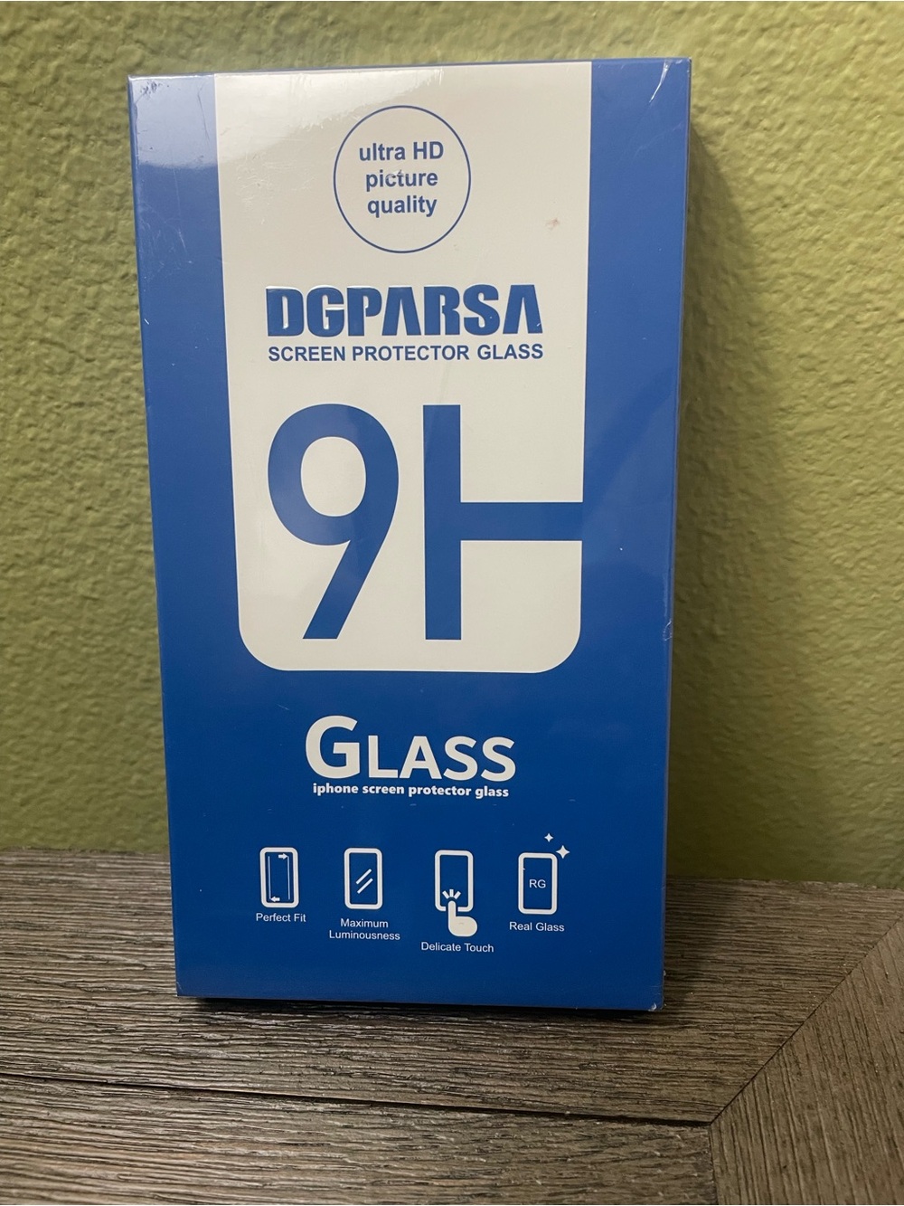 Blue 9H Tempered Glass Screen Protector